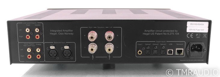 Hegel H160 Stereo Integrated Amplifier; H-160; DAC; Remote