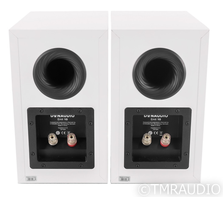 Dynaudio Emit 10 Bookshelf Speakers; White