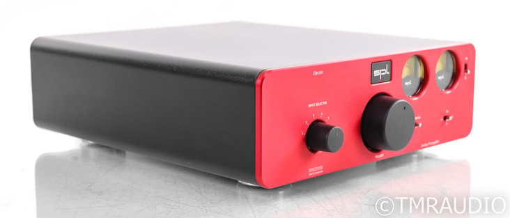 SPL Elector Stereo Analog Preamplifier; Red
