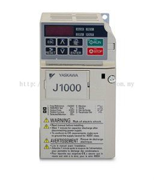 J1000 Compact V/f Control Drive | 200V, IP20, THREE-PHASE | CIMR-JT2A0001BAA | 0.1 kW