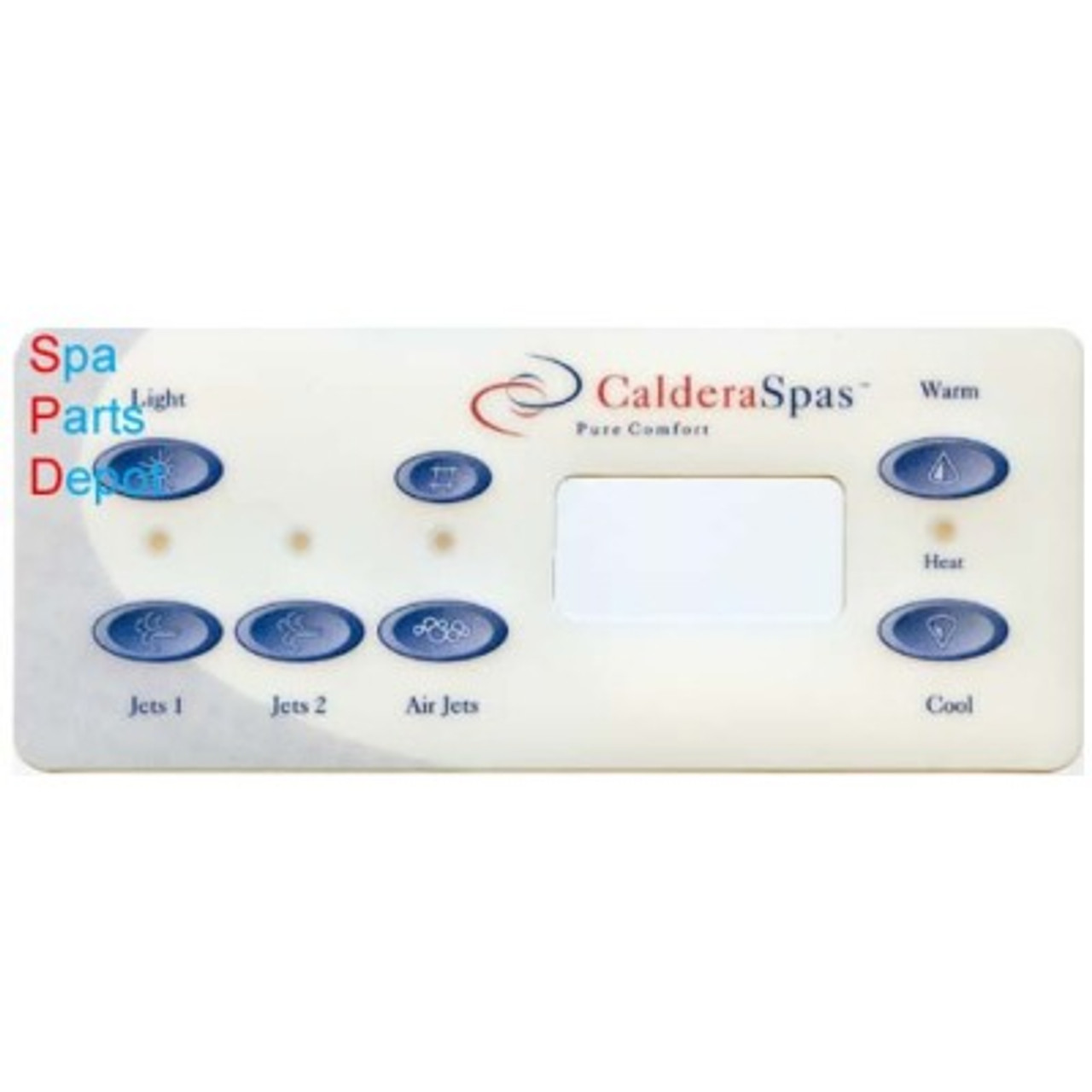 Caldera Spas 9800 Standard Topeside Overlay - 72215