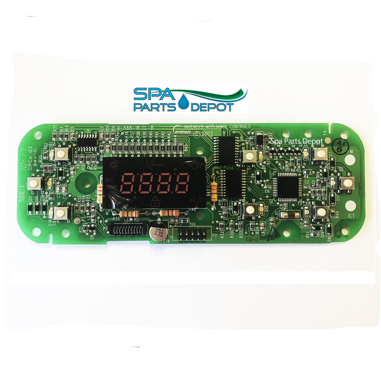 Caldera Spas Utopia / Paradise Topside Control 2002 - 2010