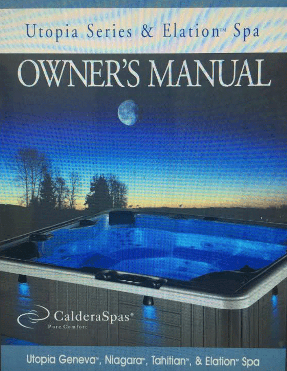 Caldera Utopia Series Manual 2003