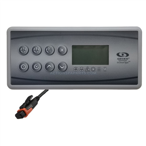 Control Panel, Gecko, TSC-8-AE 4 Button 2 Pump Panel BDLK83OP