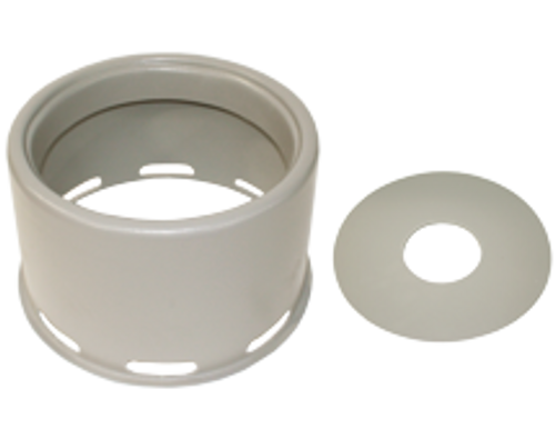 Floating Weir, Floating with Cover, 11.5 Inches, Harbor Gray with Cover, 11.5 Inches, Harbor Gray