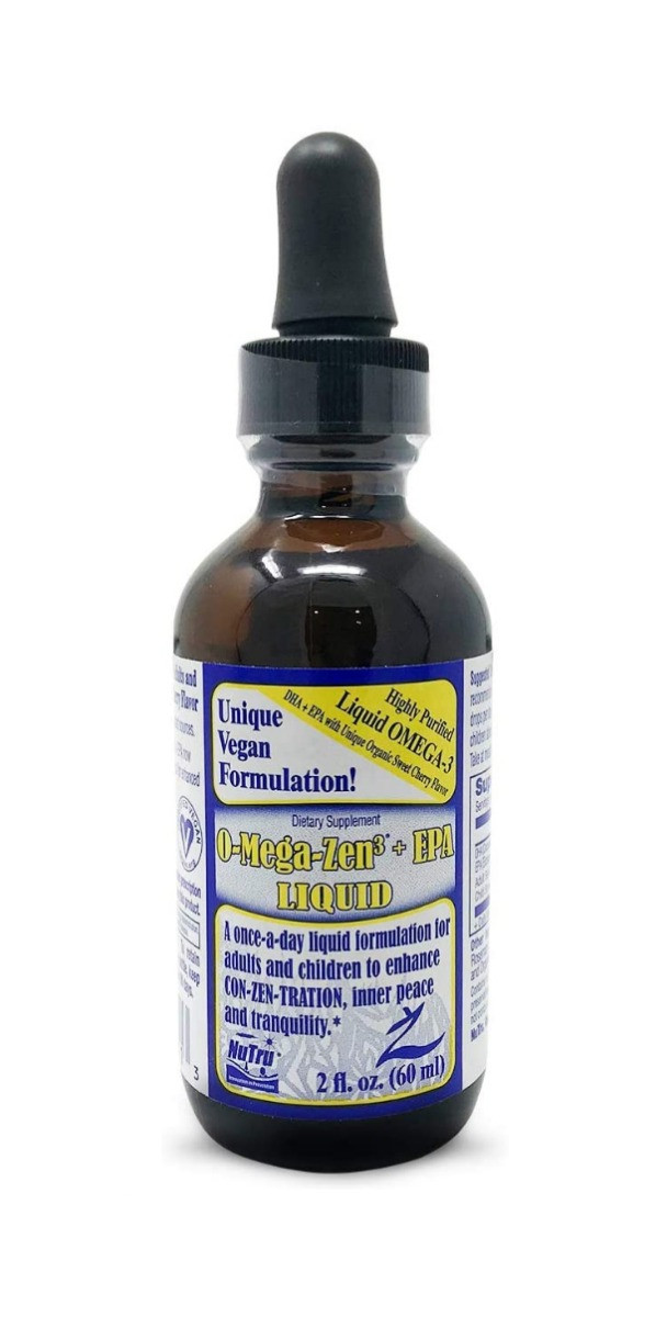 Omega Zen3 + EPA Liquid, 2 oz (60 ml) - NuTru