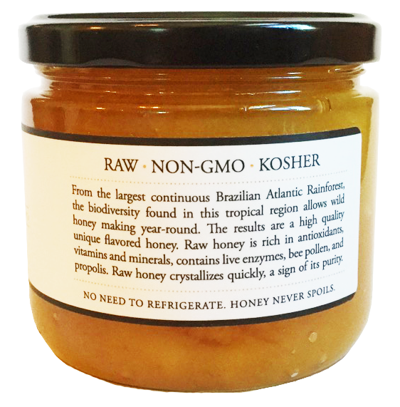 honeyページ Organic Brazilian Honey, 1 lb