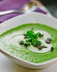 Healing Raw Green Soup Recipe