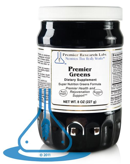 Premier Greens, 10 oz powder - Premier Research Labs
