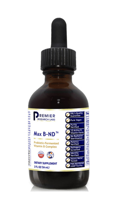 Max B-ND (Max Stress B), 2 fl oz (59 ml) - Premier Research Labs