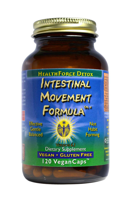 Intestinal Movement Formula, 120 vcaps - HealthForce Nutritionals