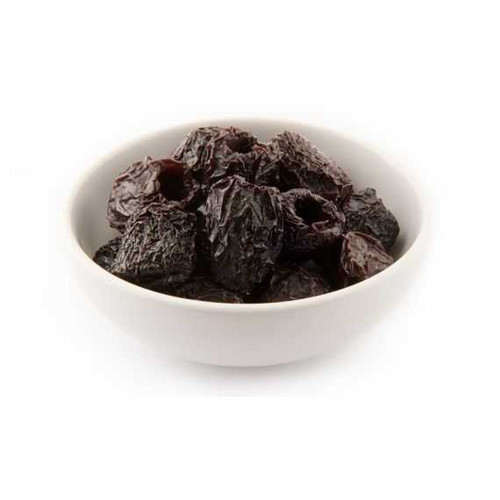 Black Botija Dried Pitted Organic Olives, Peruvian, 7 oz glass jar - Zebra Organics