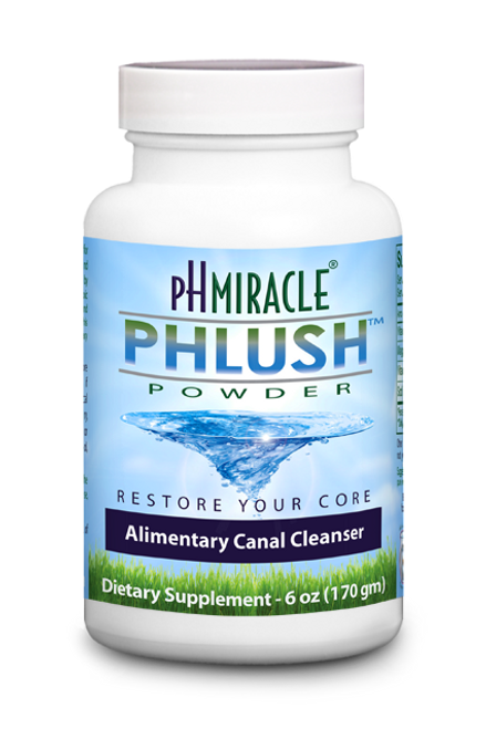 pHlush, 6 oz powder, pH Miracle, Dr Young