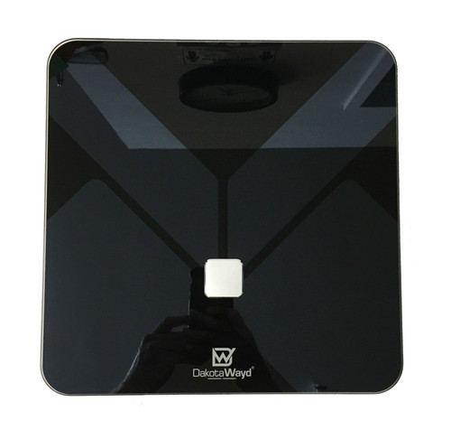 Black Tempered Glass Bluetooth Digital Bathroom Scale - Dakota Wade