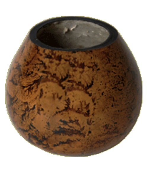 Fire Gourd - Handmade Yerba Mate Tea Vessel