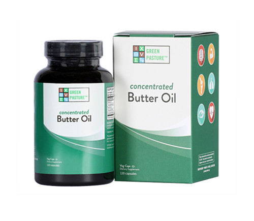 Butter Oil, Concentrated, 120 caps - Green Pasture
