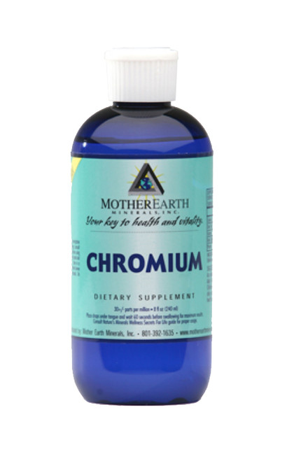 Chromium, 8 fl oz - Mother Earth Minerals