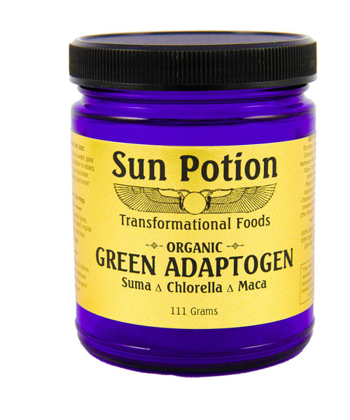 Green Adaptogen Powder, 111 g - Sun Potion