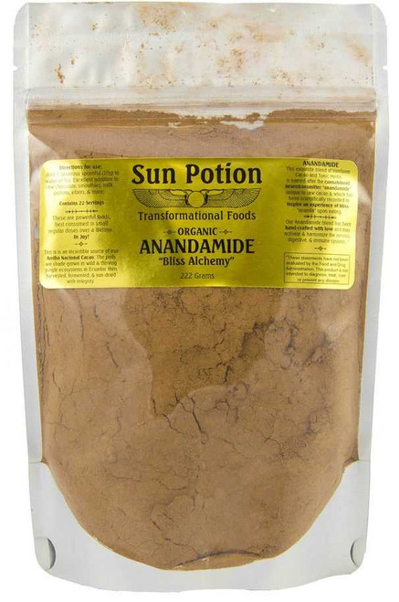 Anandamide (Raw Cacao & Tonic Herbs), 222 g - Sun Potion
