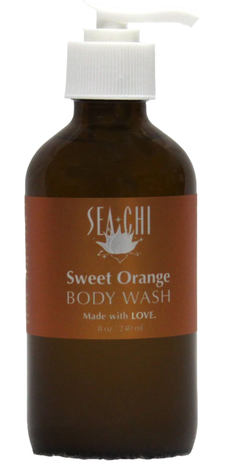 Sweet Orange Body Wash, 240 ml by Sea Chi Organics