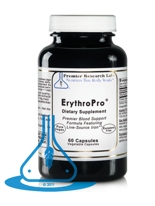 ErythroPro, 60 vcaps - Premier Research Labs
