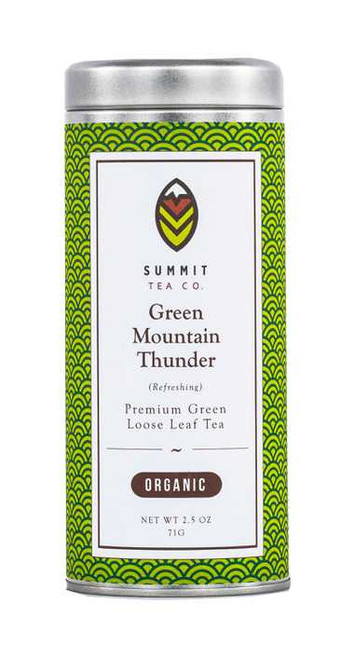 Tea, Green Mountain Thunder, Loose Leaf, Organic, 2 oz - Summit Tea Co.
