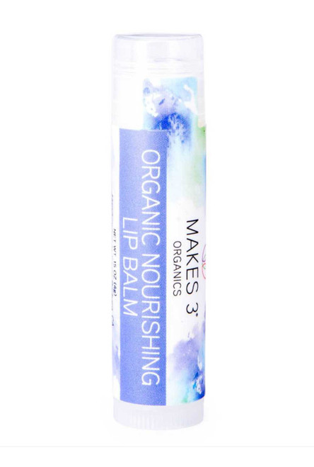 Lip Balm, Organic Unscented Nourishing, .15 oz - Makes 3 Organics