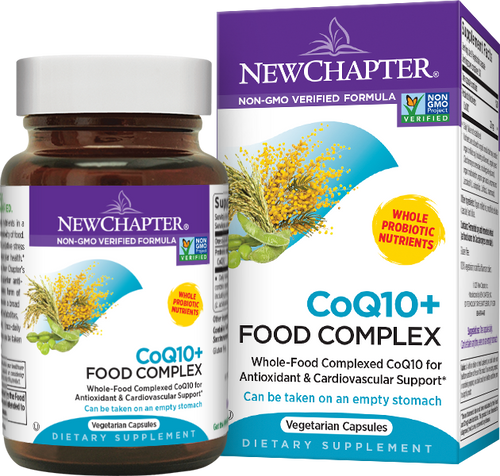 CoQ10+ Food Complex, 60 Vcaps - New Chapter