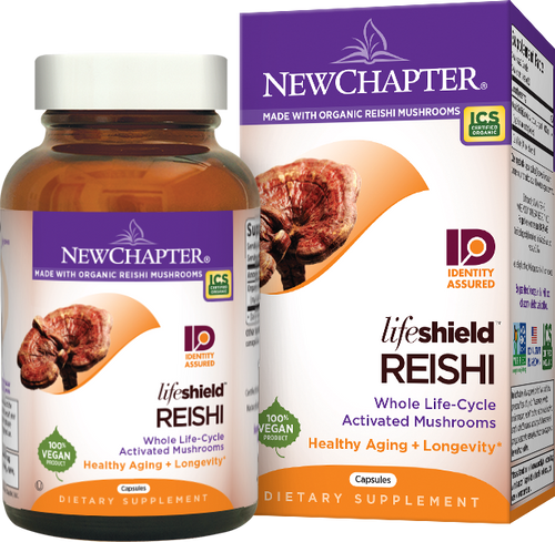 Reishi Mushroom Blend, Healthy Aging, 60 Vcaps - New Chapter