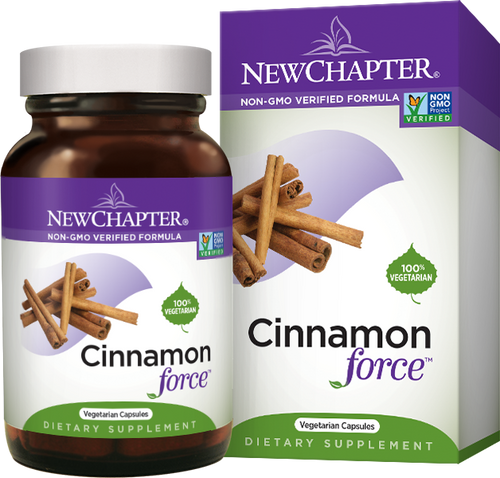 Cinnamon Force, 30 Vcaps - New Chapter