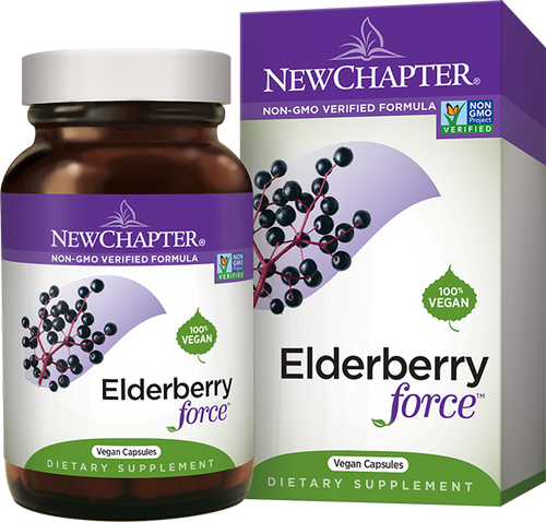 Elderberry Force, 30 Vcaps - New Chapter