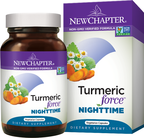 Turmeric Force Nighttime, 60 Vcaps - New Chapter