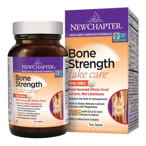 Bone Strength Take Care Tiny Tabs, 240 Tabs - New Chapter