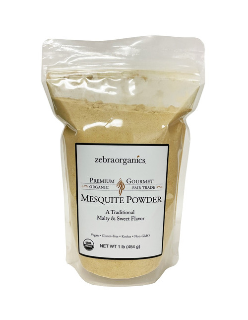 Mesquite Powder, Organic, 1 lb - Zebra Organics