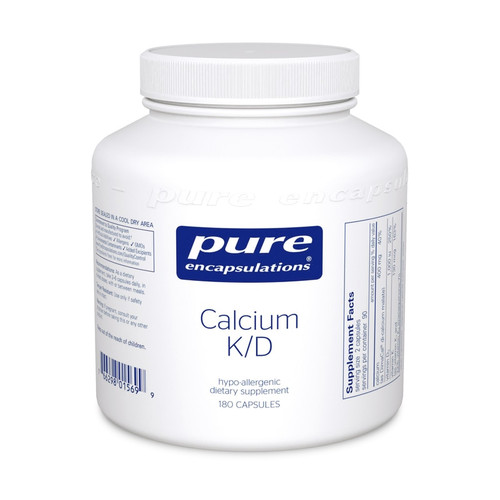 Calcium K/D 180 caps - Pure Encapsulations