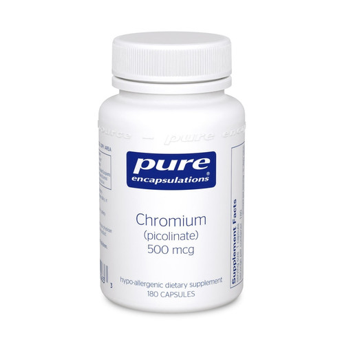 Chromium (picolinate) 500 mcg 180 caps - Pure Encapsulations