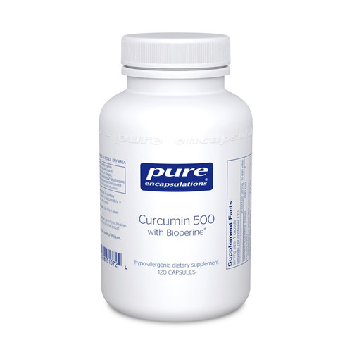 Curcumin 500 with Bioperine 60 caps - Pure Encapsulations