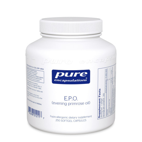 E.P.O. 500 mg 250 caps softgel - Pure Encapsulations