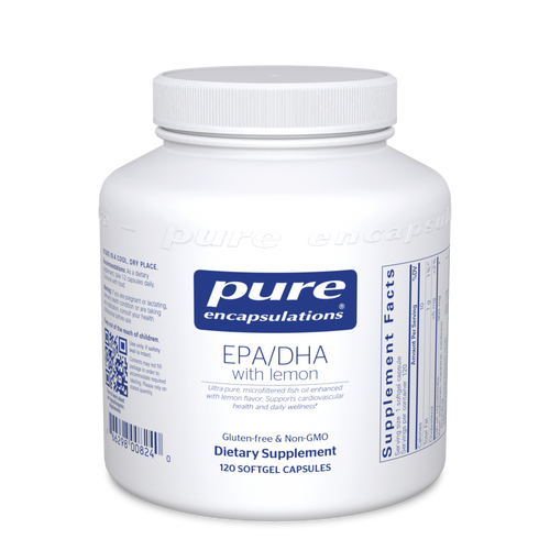 EPA/DHA with lemon 120 caps - Pure Encapsulations