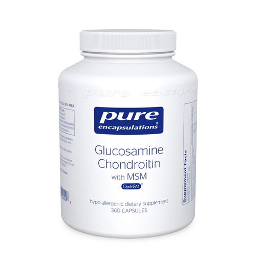 Glucosamine Chondroitin with MSM 120 caps - Pure Encapsulations