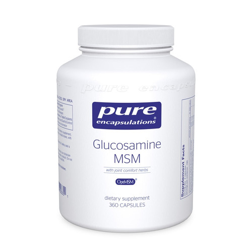 Glucosamine/MSM with joint comfort herbs‡ 360 caps - Pure Encapsulations