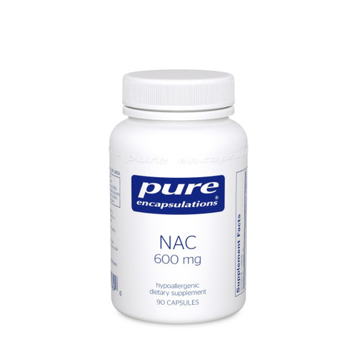 NAC (N- Acetyl- l- Cysteine) 600 mg 90 caps - Pure Encapsulations