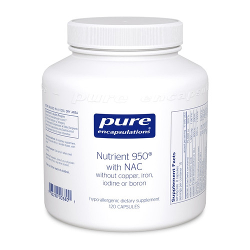 Nutrient 950 with NAC 240 caps - Pure Encapsulations