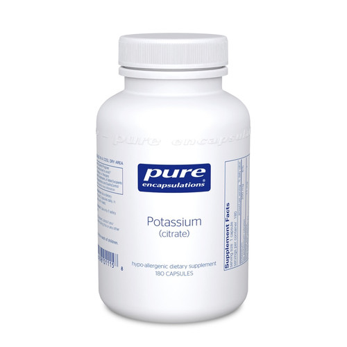 Potassium (citrate) 180 caps - Pure Encapsulations