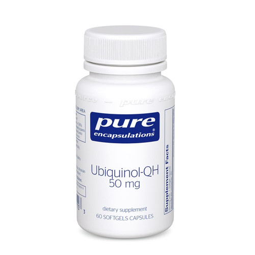 Ubiquinol- QH 50 mg 60 caps - Pure Encapsulations