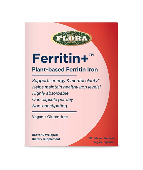 Ferritin+, 30 caps - Flora