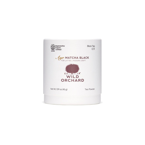 Tea, Loose Leaf, Ayr Matcha Black, 45 g - Wild Orchard - front of package