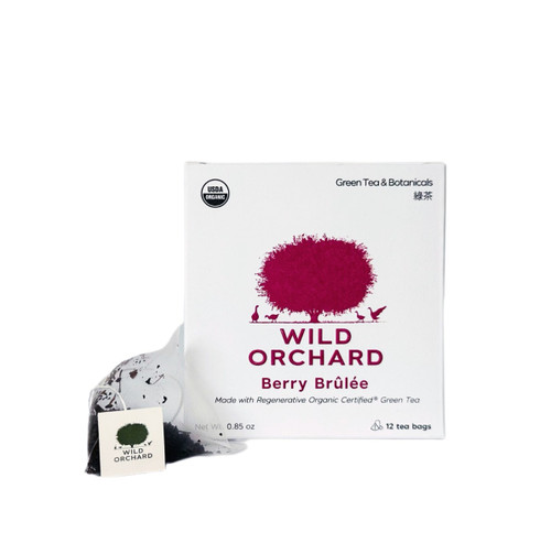 Tea Bags, Berry Brûlée, 12 ct - Wild Orchard