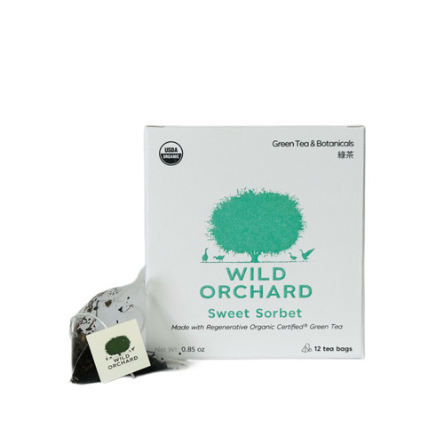 Tea Bags, Sweet Sorbet, 12 ct - Wild Orchard