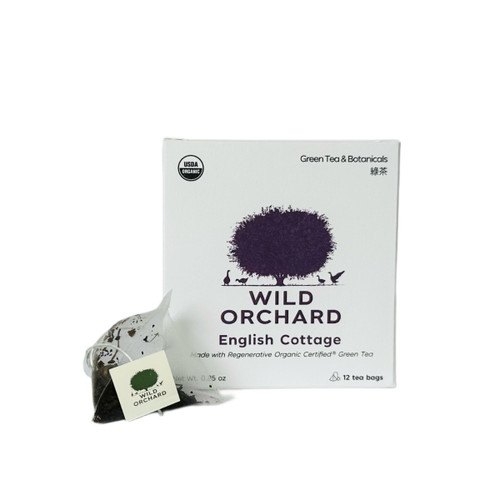 Tea Bags, English Cottage, 12 ct - Wild Orchard